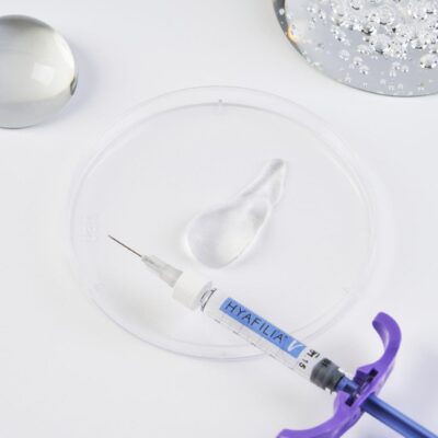Hyafilia Volume Plus with Lidocaine syringe – hydrating hybrid dermal filler with free hyaluronic acid for radiant, plump, and deeply moisturised skin.