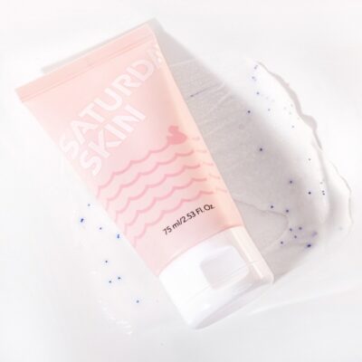 Saturday Skin Rub-A-Dub Refining Peel Gel 75 ml – gentle exfoliating K-Beauty peel gel with papaya and pineapple enzymes for smooth, radiant skin.